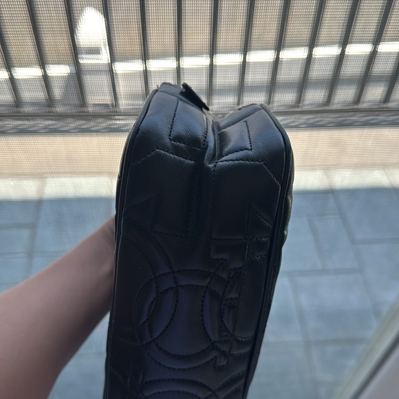 Salvatore Ferragamo Black Crossbody Bag with Gold Accents - Picture 10 of 15